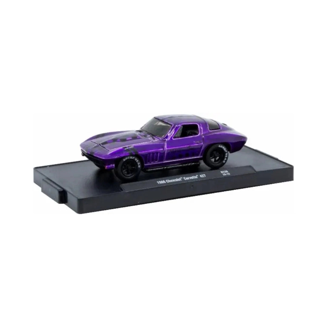 1966 Chevrolet Corvette 427 – Metallic Purple (Black Rims, Maui and Sons)