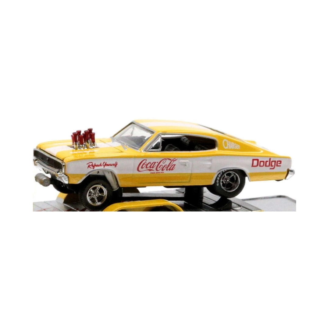 1966 Dodge Charger Gasser - Yellow (Coca-Cola Auto-Haulers / Standard - Set Exclusive)
