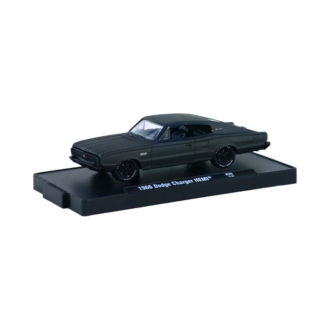 1966 Dodge Charger HEMI - Black (Auto-Drivers Release 35, Frozen Black Pearl)