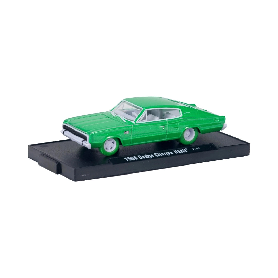 1966 Dodge Charger HEMI - Green (Blister Card, Auto-Drivers)