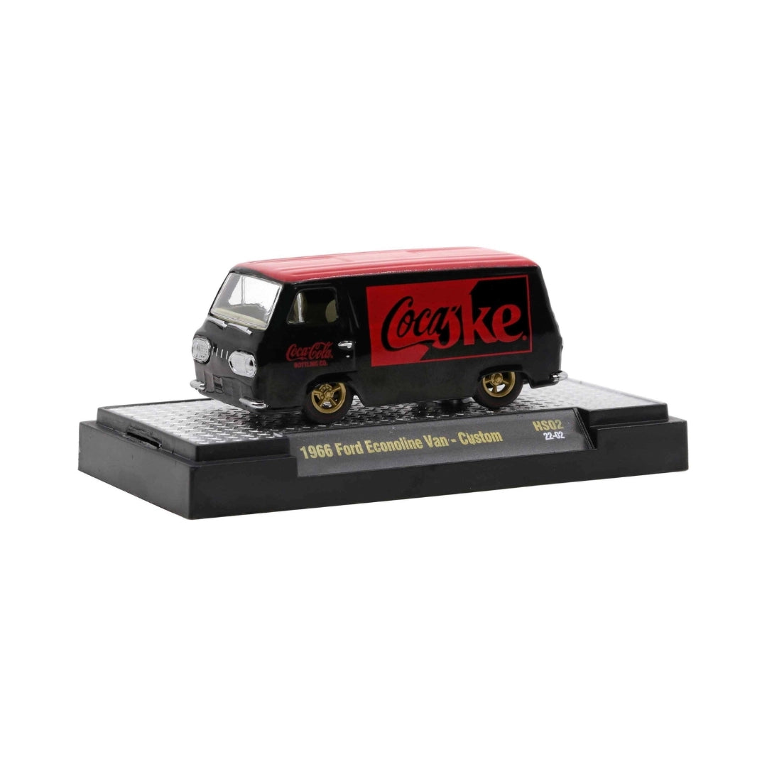 1966 Ford Econoline Van - Custom - Black/Red (Coca-Cola - Standard Version)
