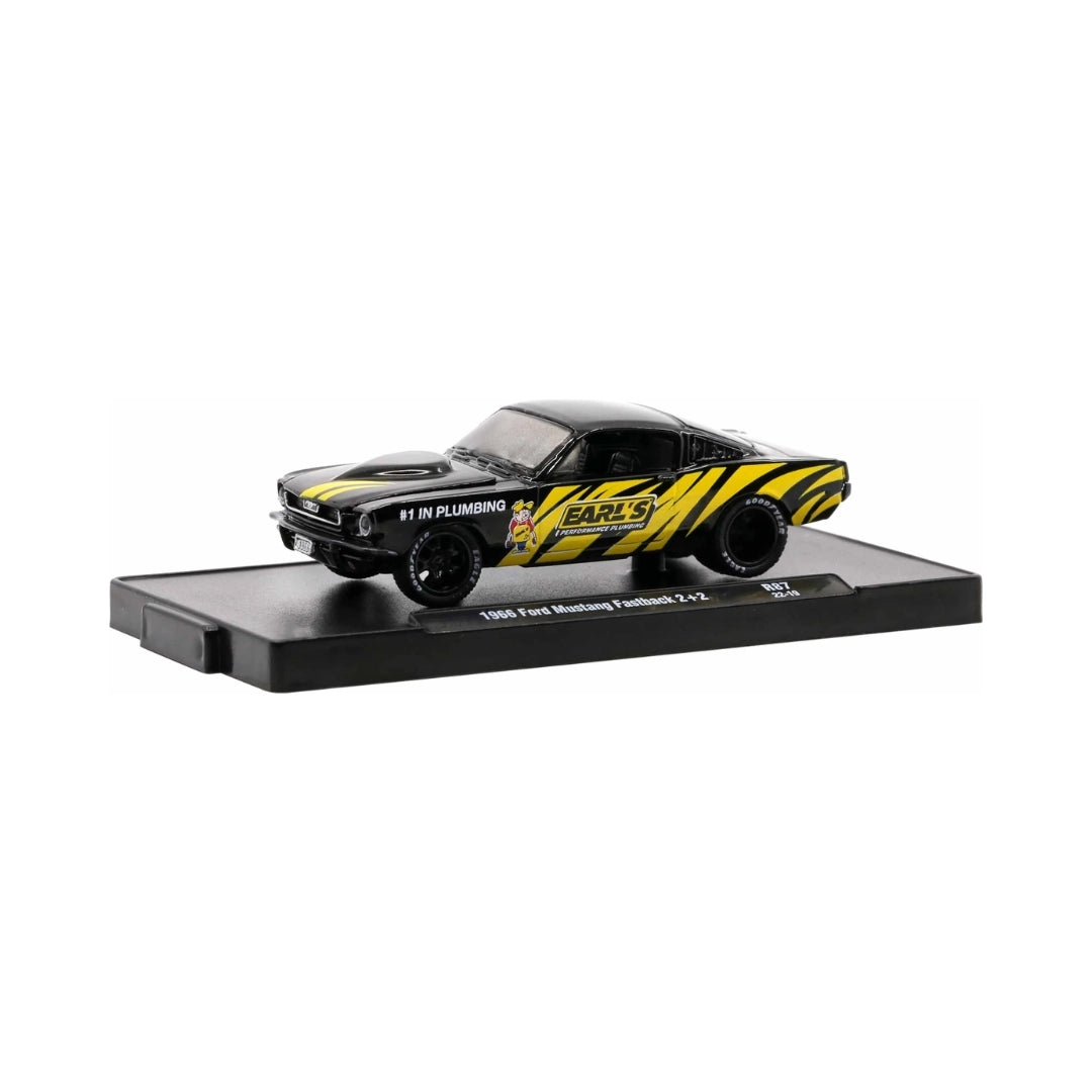 1966 Ford Mustang Fastback 2+2 - Black & Yellow (Earl’s Performance)