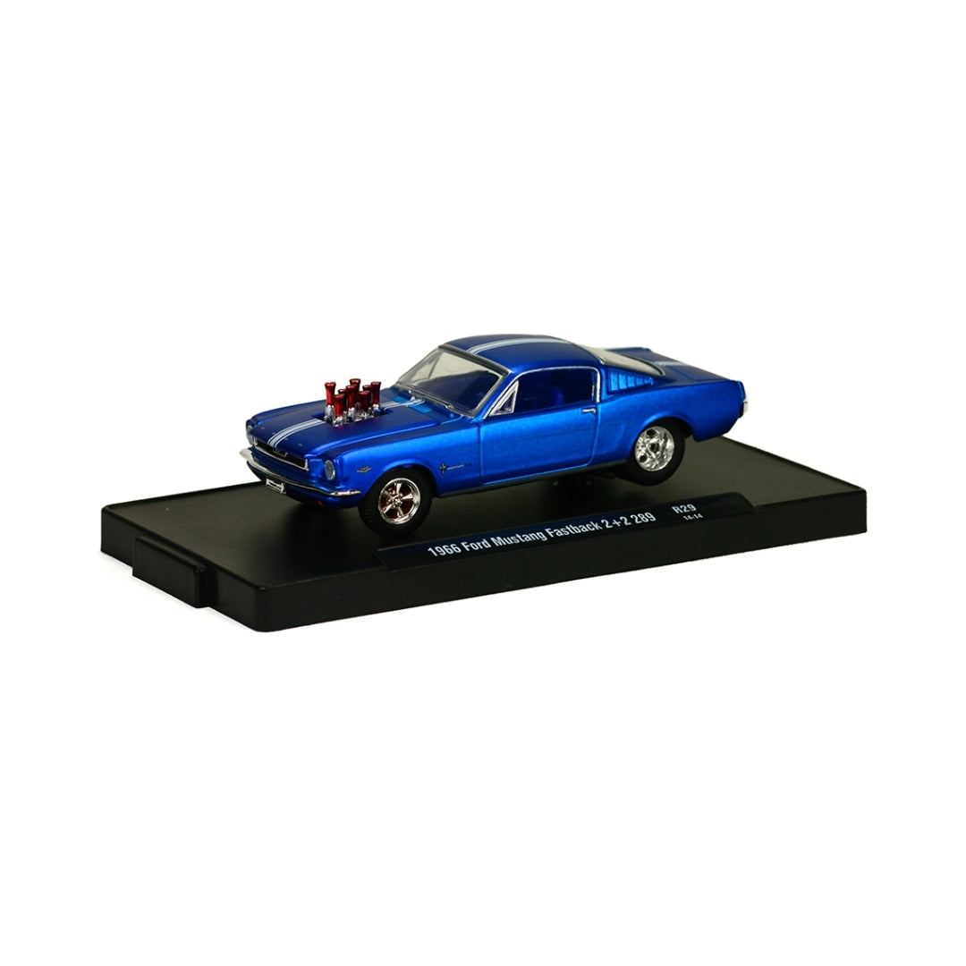 1966 Ford Mustang Fastback 2+2 289 - Blue (Engine Detail)