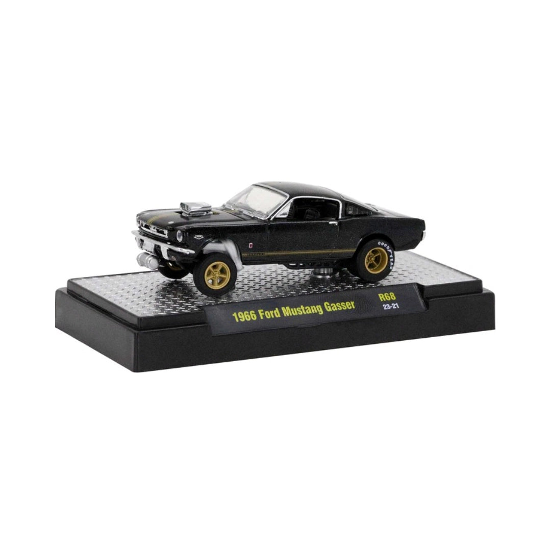 1966 Ford Mustang Gasser - Black with Gold Chrome