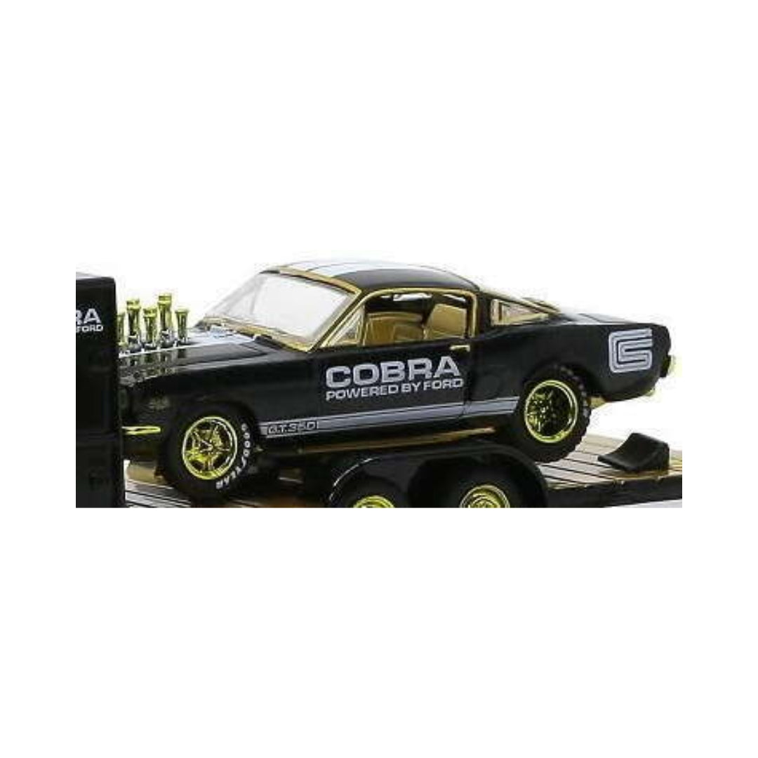 1966 Ford Shelby Mustang GT 350 - Black with Green Chrome (Cobra) (Chase)