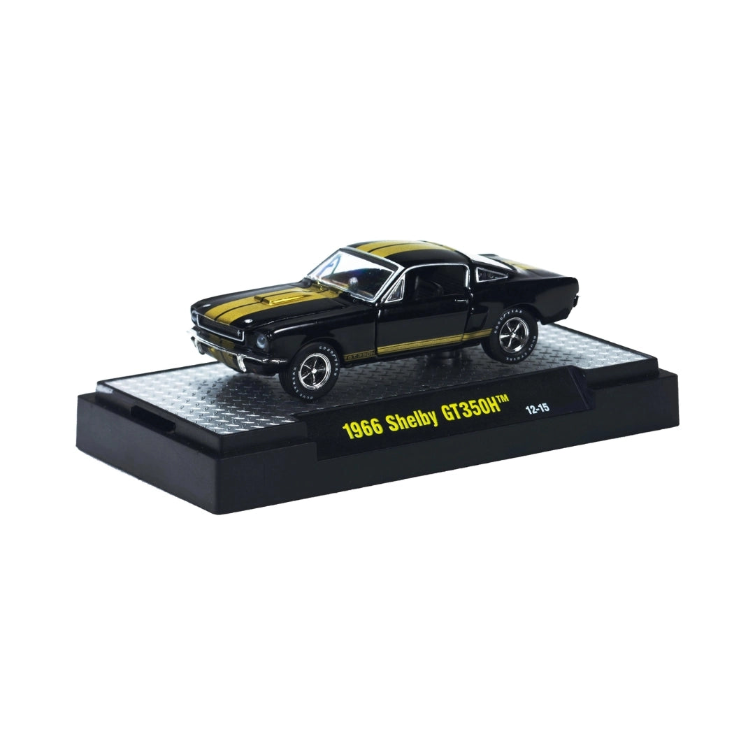 1966 Shelby GT350H - Black with Gold Stripes (Box)