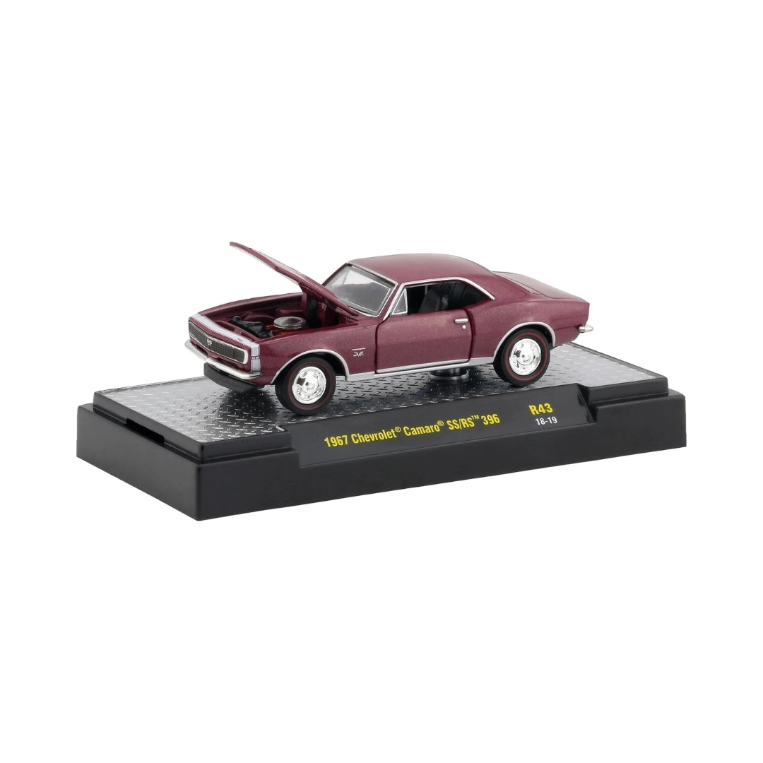 1967 Chevrolet Camaro SS/RS 396 - Burgundy (Opening Hood)