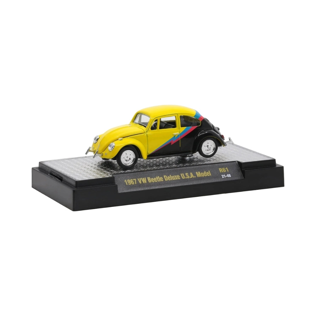 1967 VW Beetle Deluxe USA Model - Yellow Stripe (Detroit-Muscle Release 61)