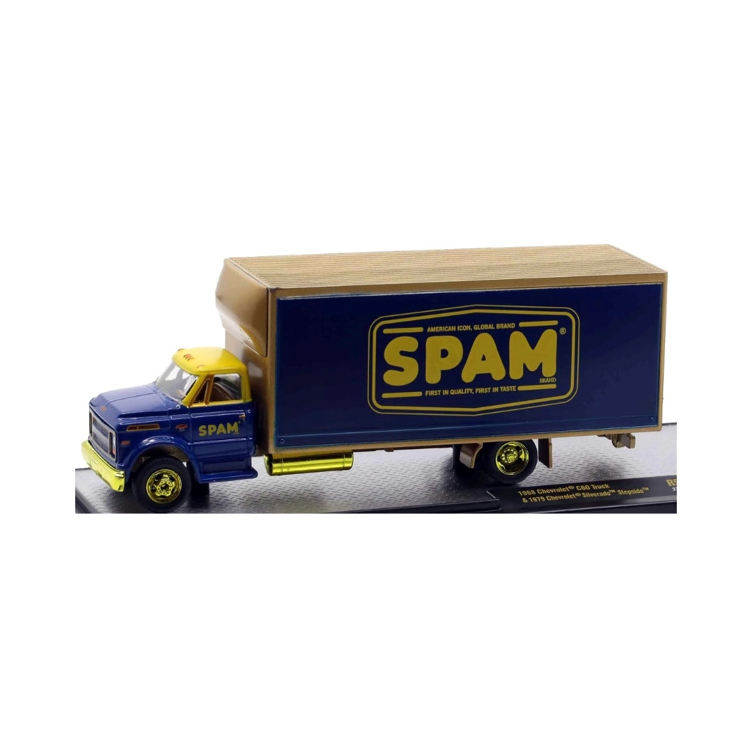 1968 Chevrolet C60 Truck - Blue & Gold (SPAM Graphics, Auto-Haulers Release 55 Chase)