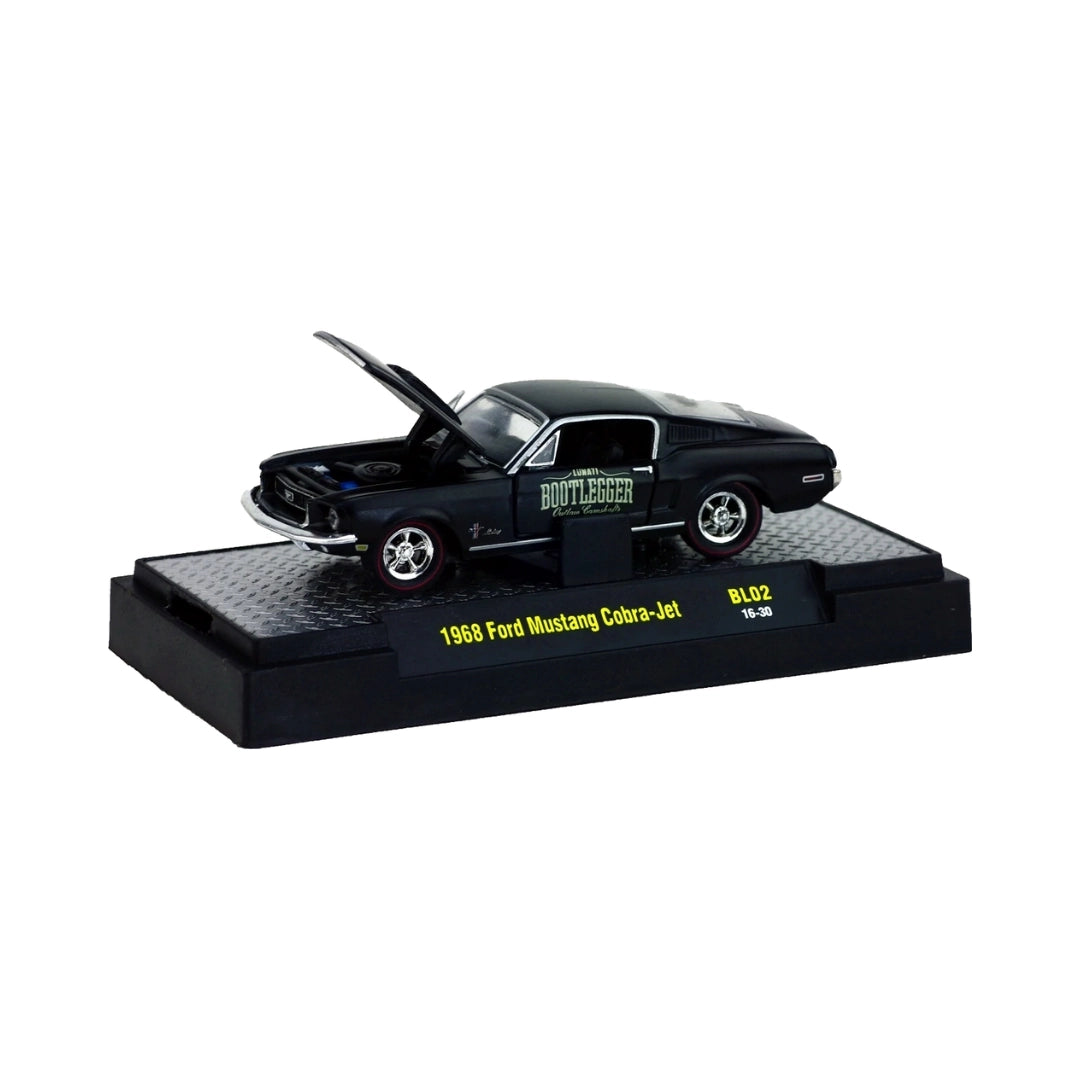 1968 Ford Mustang Cobra-Jet - Black (Bootlegger Outlaw)
