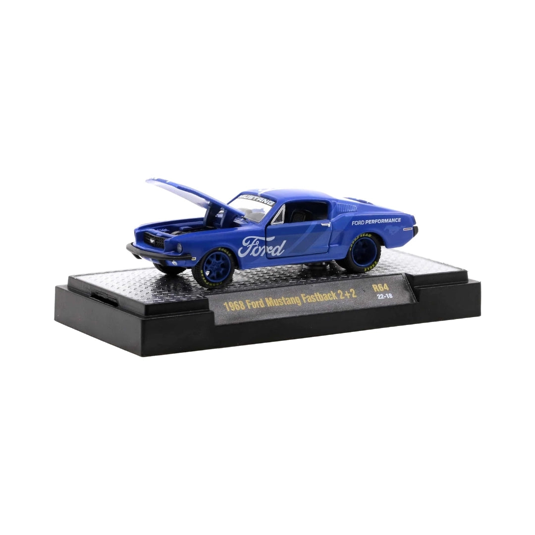 1968 Ford Mustang Fastback 2+2 - Blue (Ford Livery)