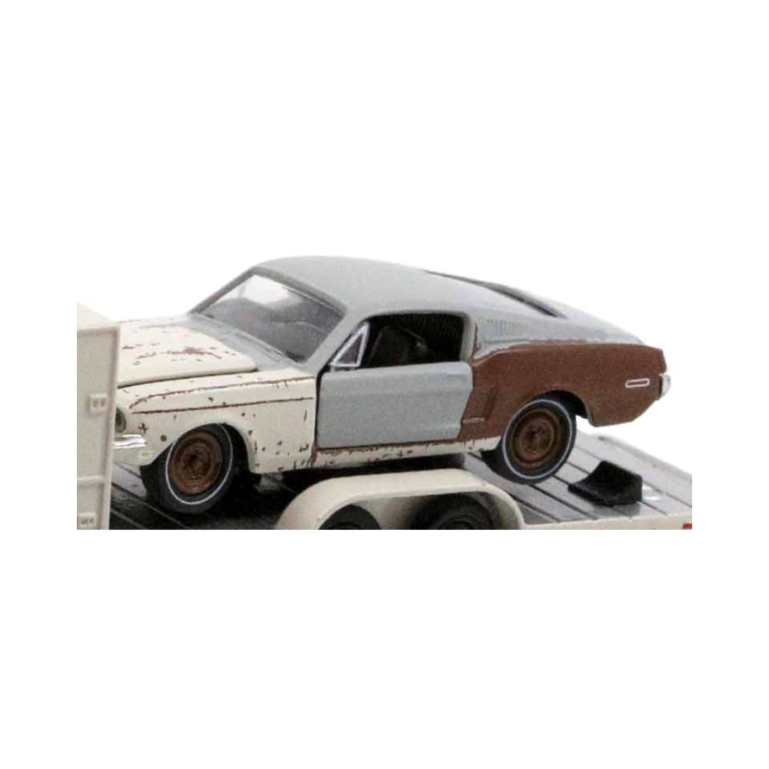 1968 Ford Mustang GT 390 - Silver/Brown (Weathered Finish)