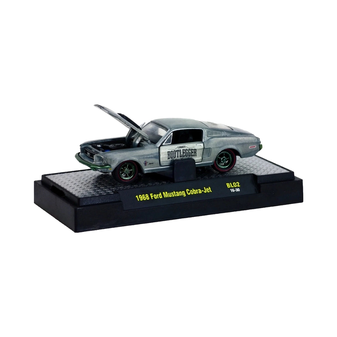 1968 Ford Mustang GT Cobra-Jet - Silver (Bootlegger Chase)