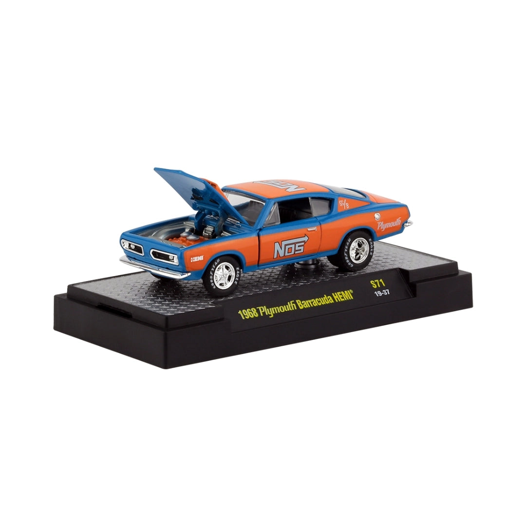 1968 Plymouth Barracuda HEMI – Blue & Orange (NOS Livery)
