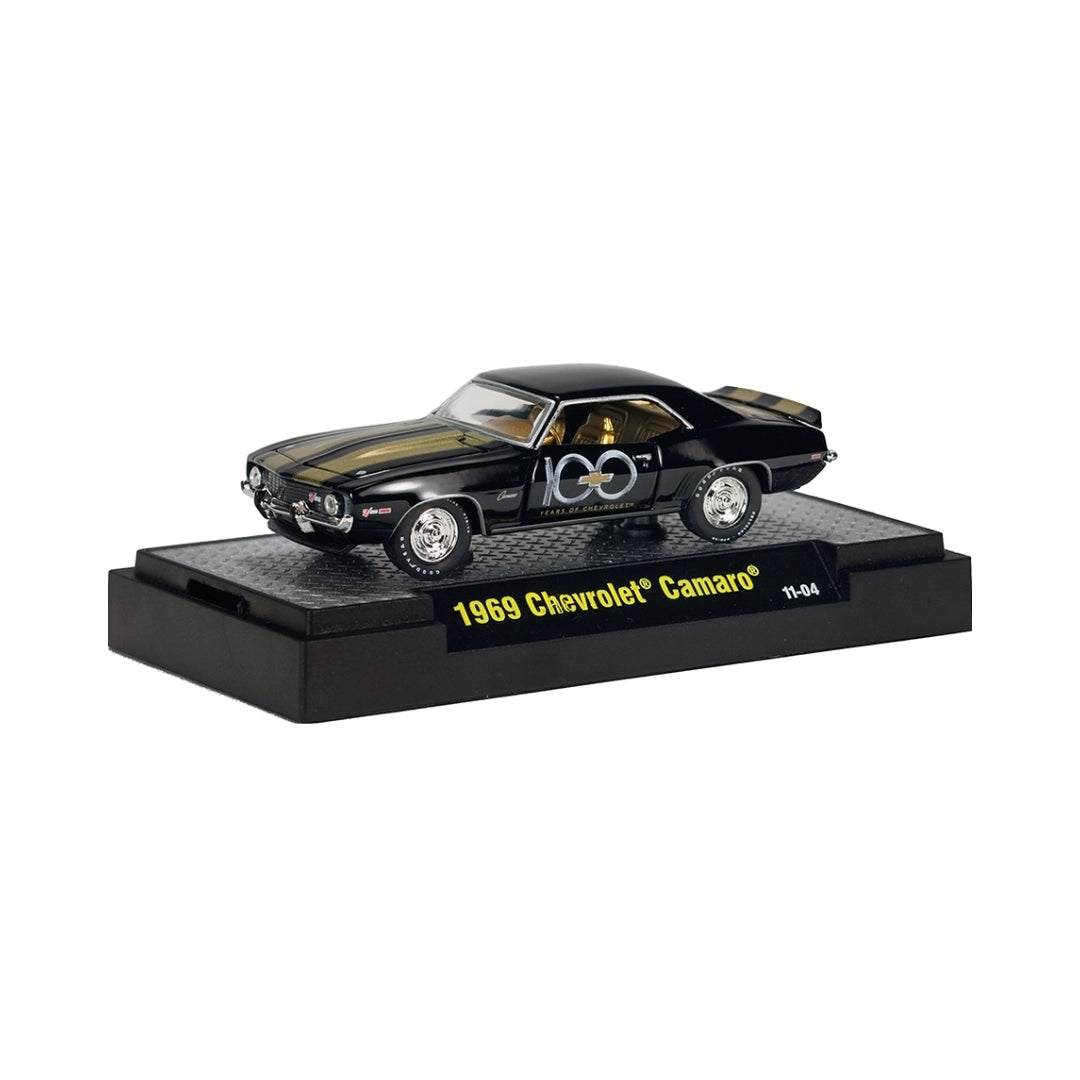 1969 Chevrolet Camaro - Black with Gold "100" Graphics (Box)