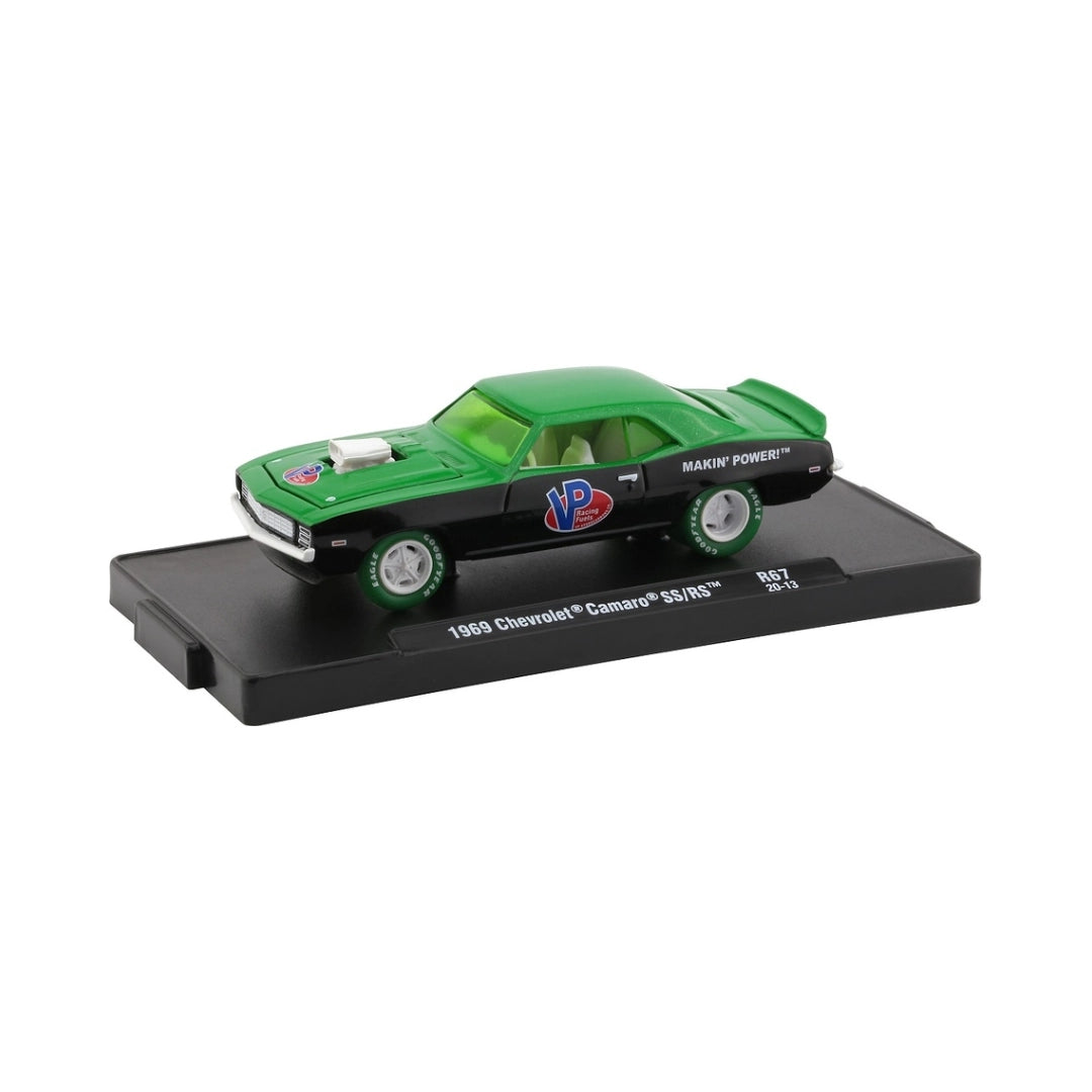 1969 Chevrolet Camaro SS/RS - Green (VP Racing Fuels Chase)