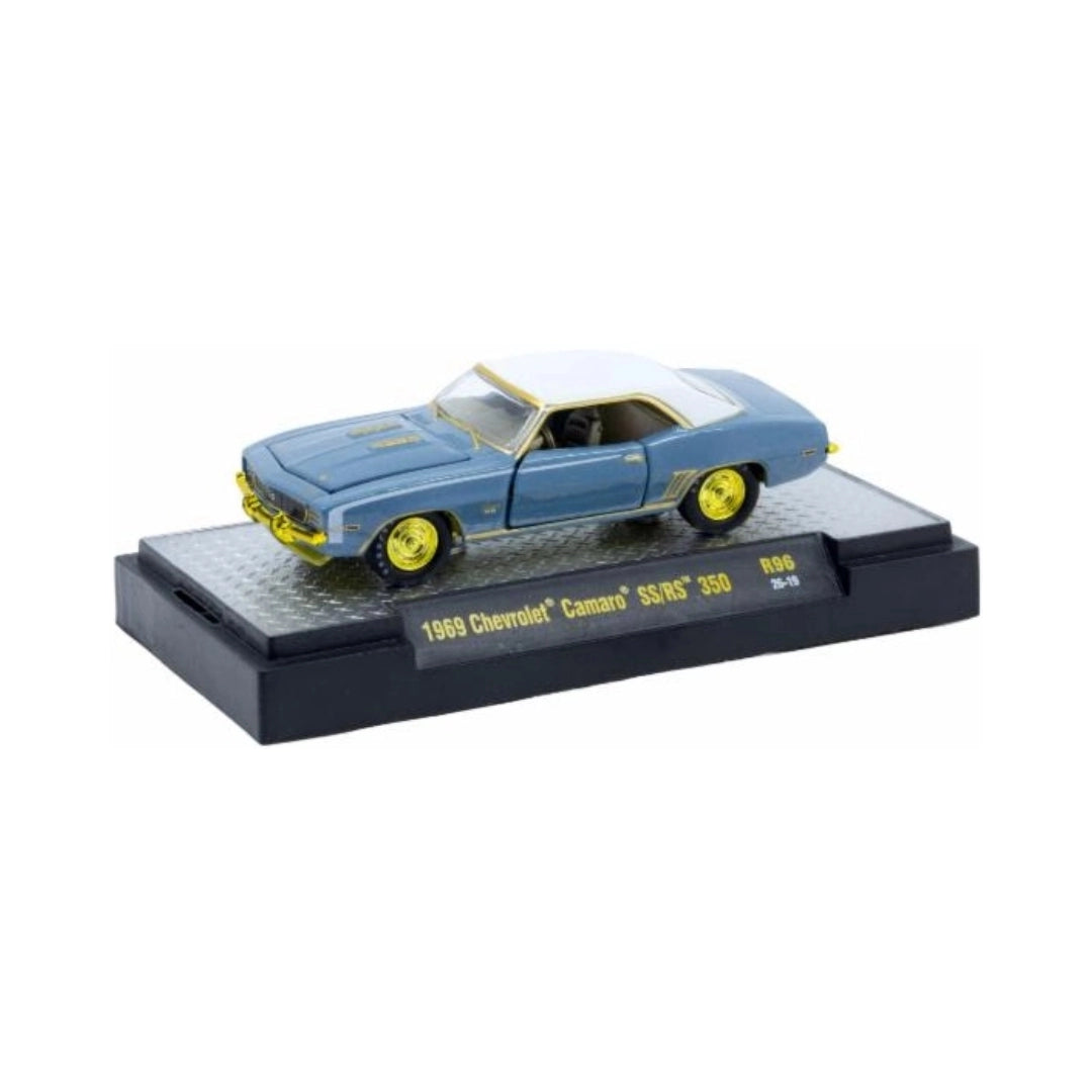 1969 Chevrolet Camaro SS/RS 350 - Blue (Yellow Rims, Chase)