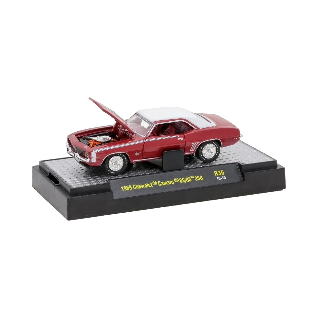 1969 Chevrolet Camaro SS/RS 350 - Maroon / White Roof