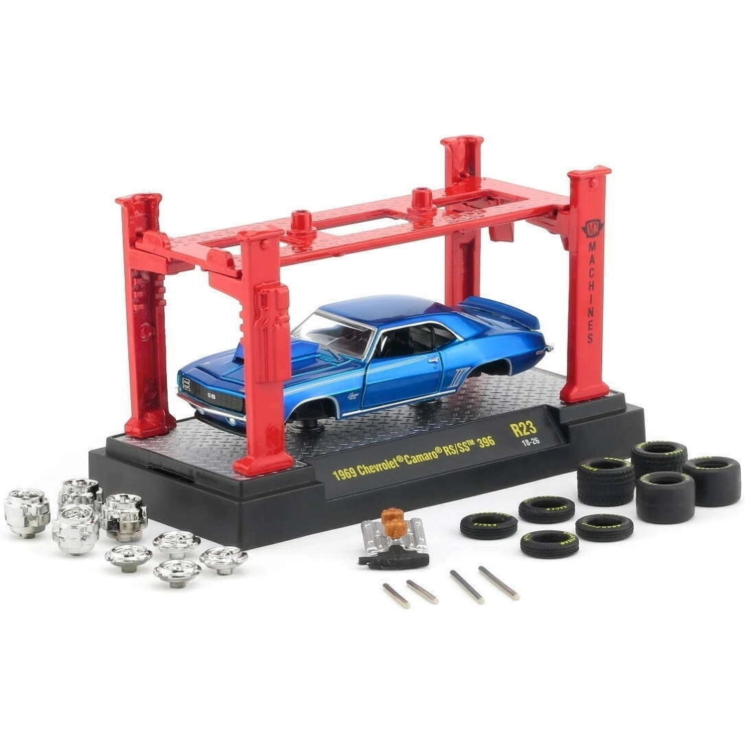 1969 Chevrolet Camaro SS/RS 396 - Blue (Model-Kit)
