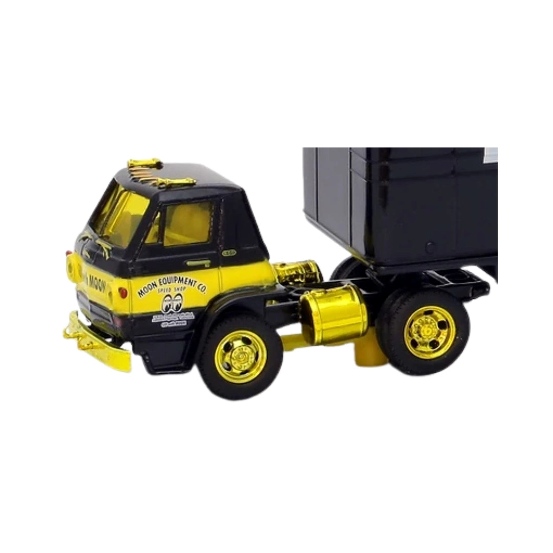 1969 Dodge L600 - Black/Yellow Auto-Haulers Chase (Gold Wheels)