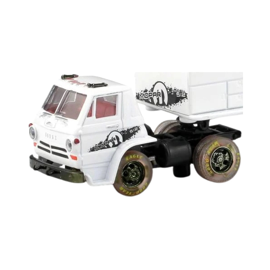 1969 Dodge L600 COE - White Mopar/Goodyear Chase (Gold Wheels)