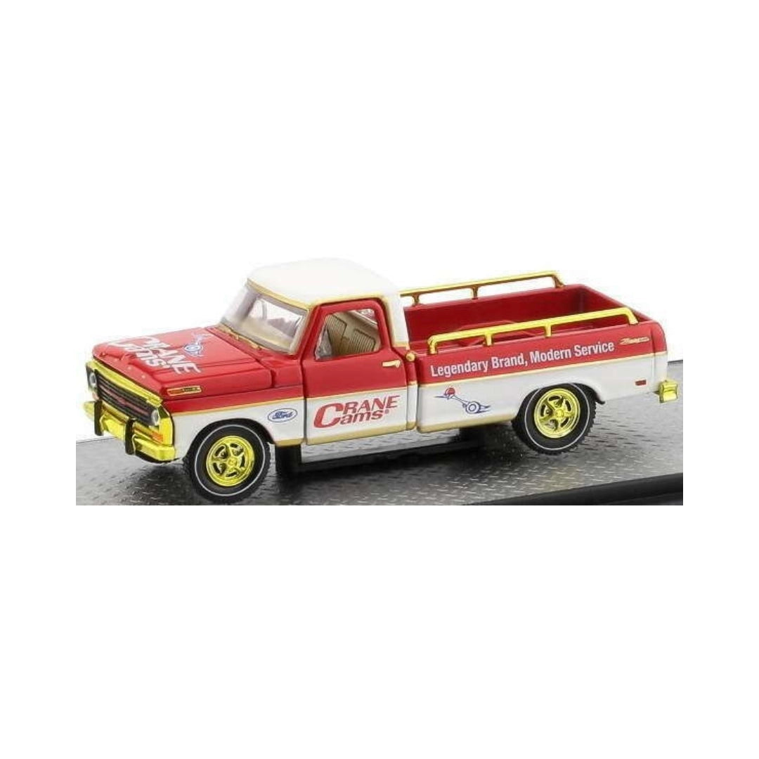 1969 Ford F-100 Ranger Truck - Red & White Crane Cams Chase