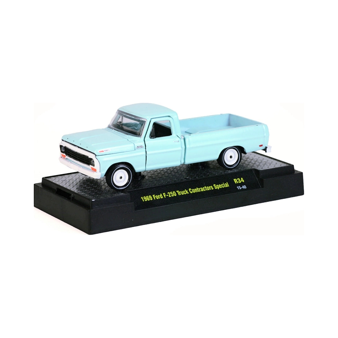 1969 Ford F-250 Truck Contractors Special - Light Blue (Box)