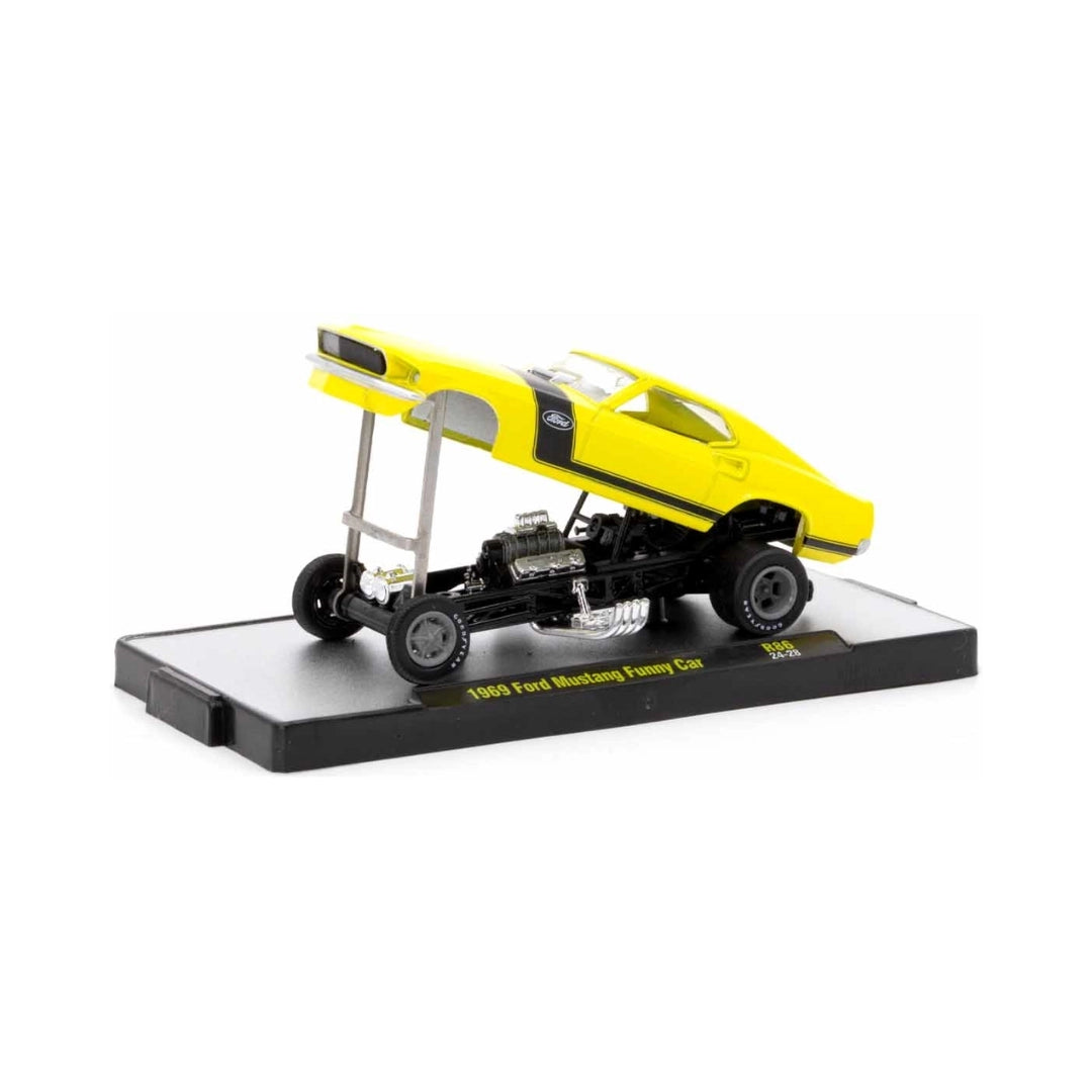 1969 Ford Mustang Funny Car - Yellow & Black (Release 86)