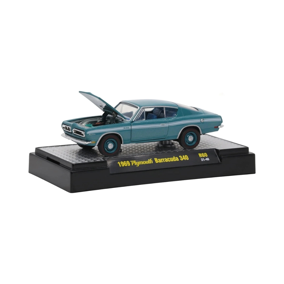 1969 Plymouth Barracuda 340 – Teal Blue