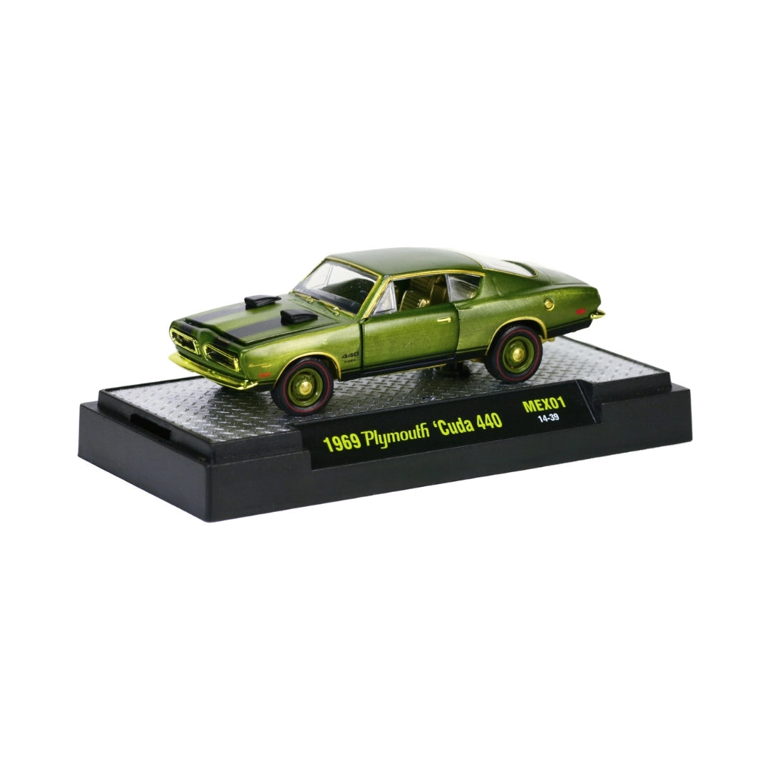 1969 Plymouth Cuda 440 – Green (Detroit Muscle, Super Chase)