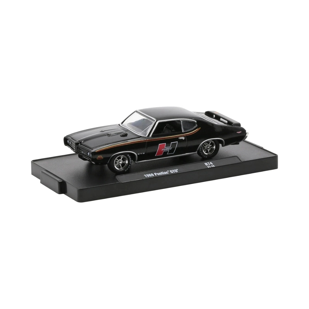 1969 Pontiac GTO - Black (Auto-Drivers Release 74, Goodyear / Hurst Performance)