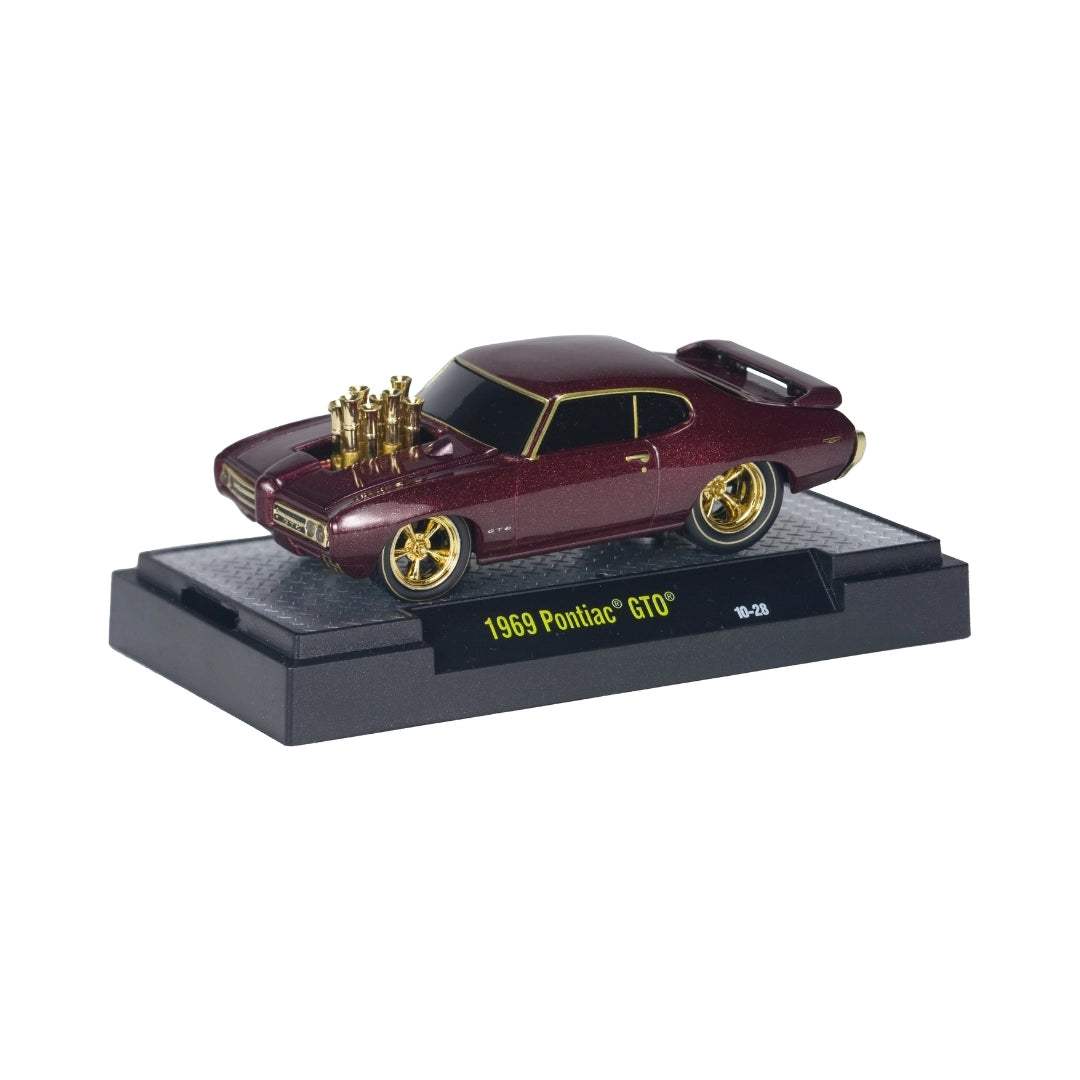 1969 Pontiac GTO - Burgundy (Box - Chase)