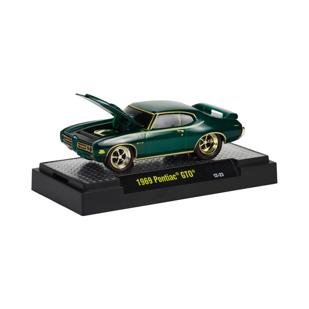 1969 Pontiac GTO - Green (Clamshell Blister)