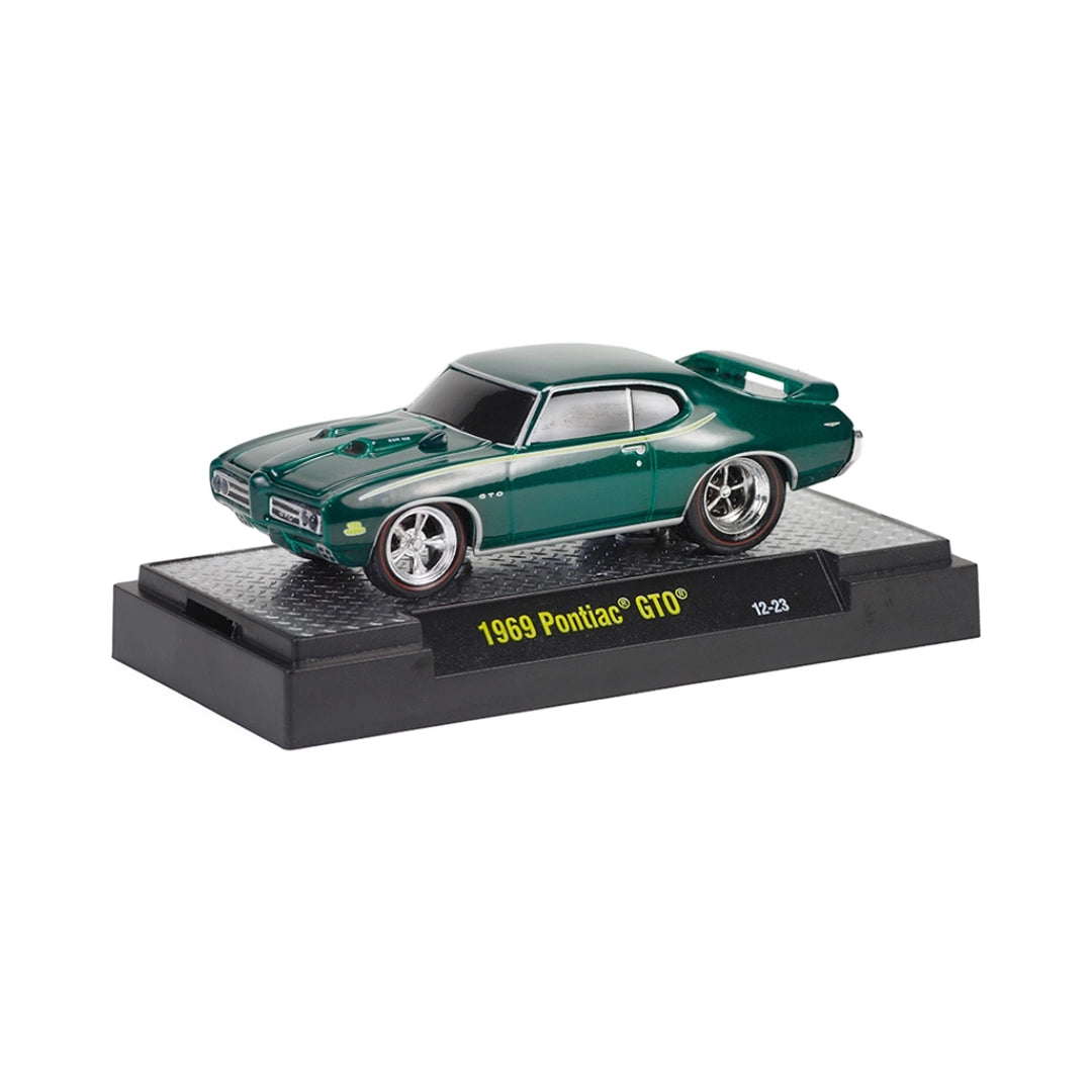 1969 Pontiac GTO - Green (Clamshell Blister)