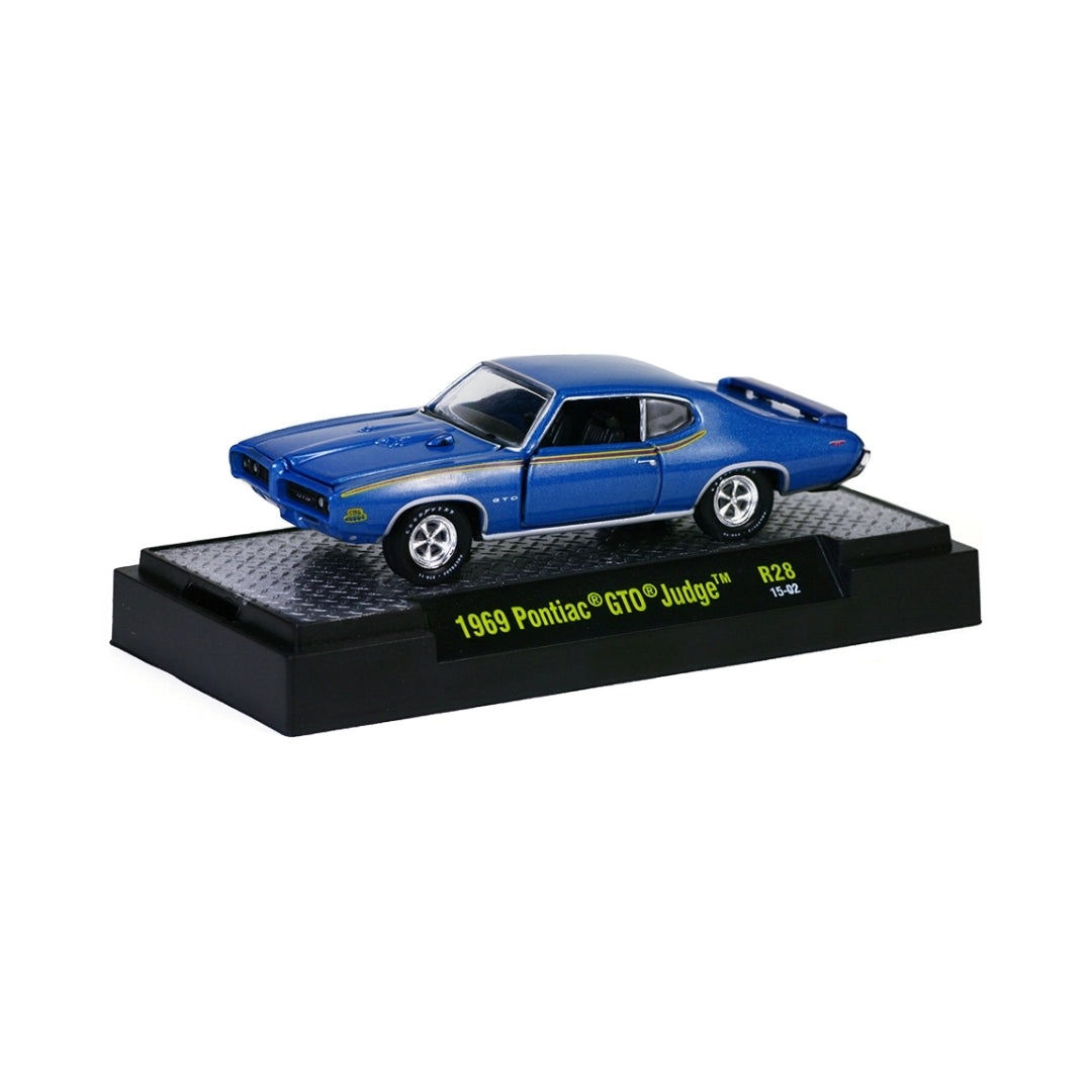1969 Pontiac GTO Judge - Blue (Detroit Muscle Release 28)