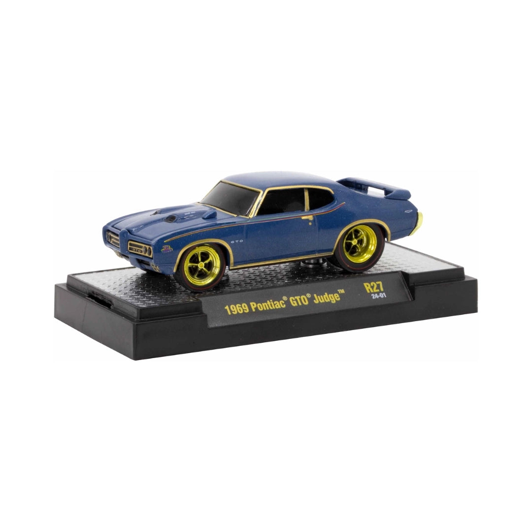 1969 Pontiac GTO Judge – Blue & Gold (Chase)