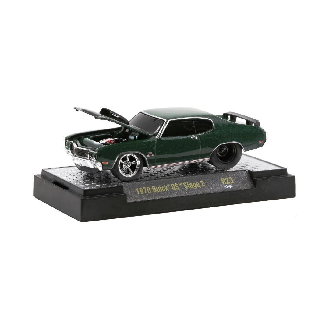 1970 Buick GS Stage 2 - Dark Green (Ground Pounders Release 23)
