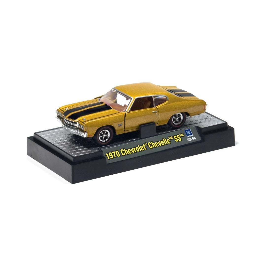1970 Chevrolet Chevelle SS - Gold / Black Stripes (Muscle-Cars Release 01)