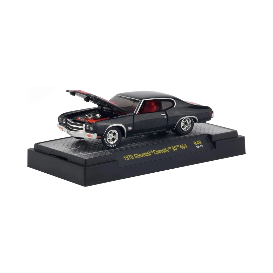 1970 Chevrolet Chevelle SS 454 - Black / Silver Wheels (Auto-Meets Release 49)