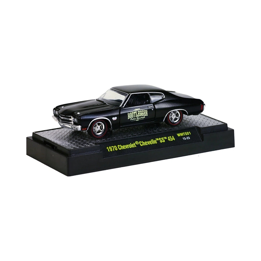 1970 Chevrolet Chevelle SS 454 - Black (Bootlegger Outlaw WMTS01 Walmart Exclusive)