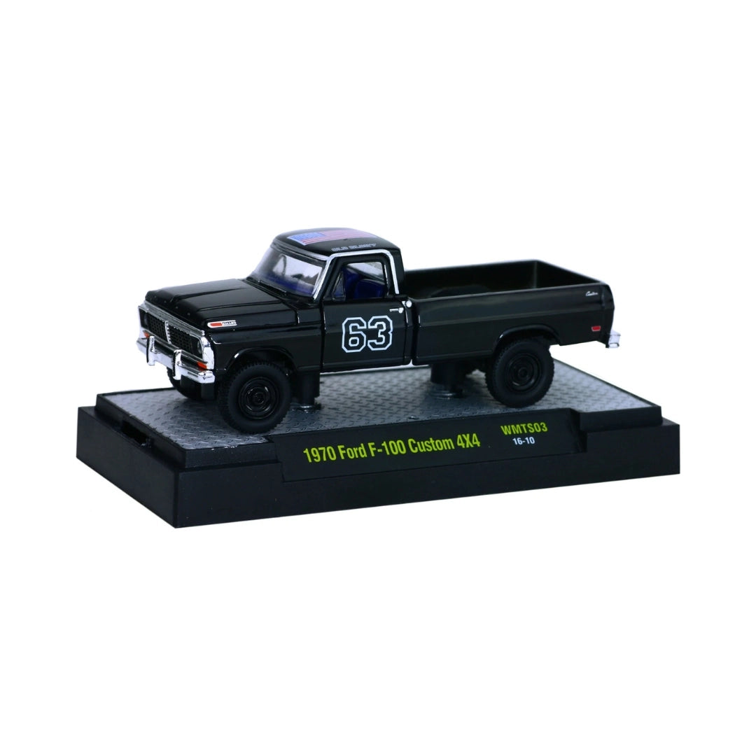 1970 Ford F-100 Custom 4x4 - Black #63