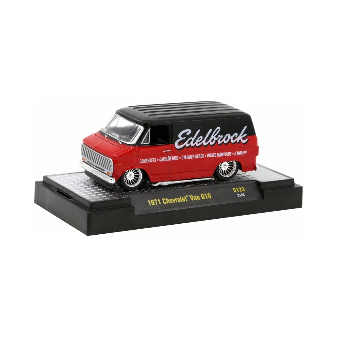 1971 Chevrolet Van G10 - Black/Red Edelbrock
