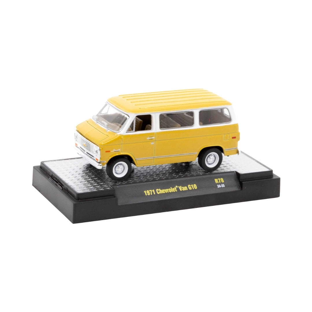 1971 Chevrolet Van G10 - Yellow/White