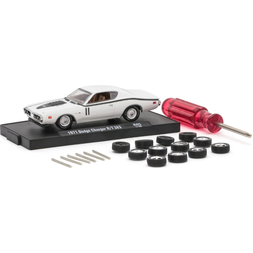 1971 Dodge Charger R/T 383 - White (Auto-Wheels Release 05)