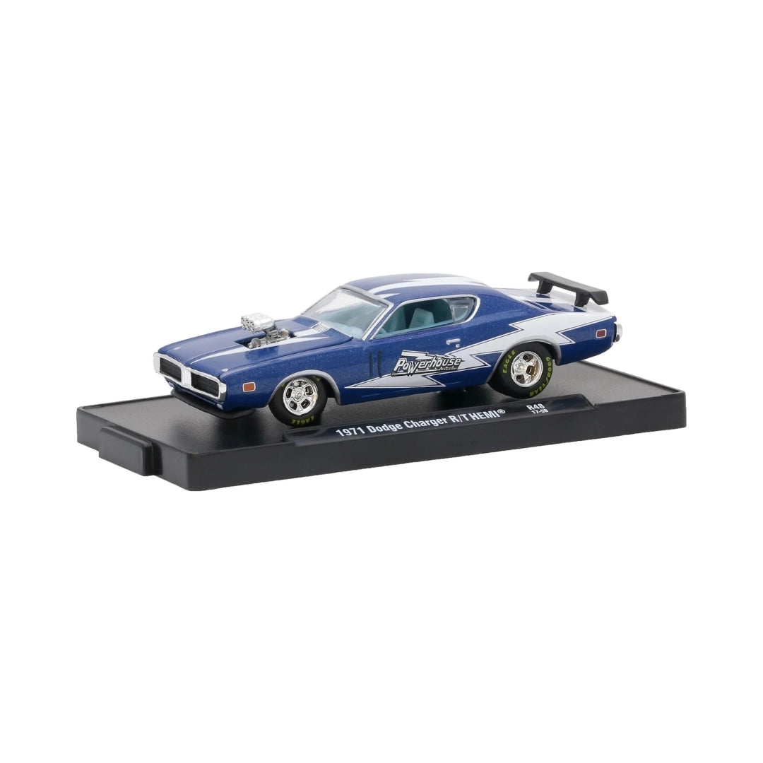 1971 Dodge Charger R/T HEMI - Blue/White (Auto-Drivers Release 48)