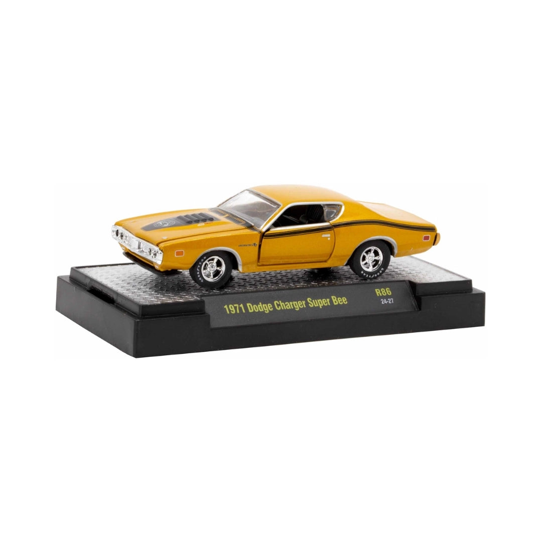 1971 Dodge Charger Super Bee - Yellow/Black (Release 86)