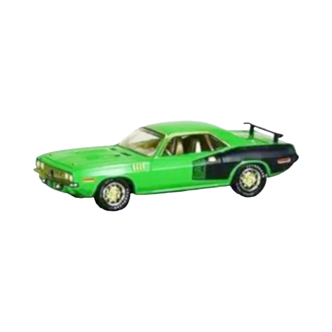 1971 Plymouth HEMI Cuda - Green Chase (Yellow Chrome Rims)