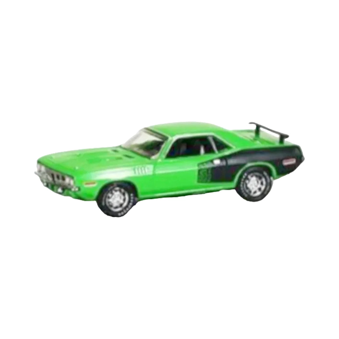 1971 Plymouth HEMI Cuda - Green (Chrome Rims)