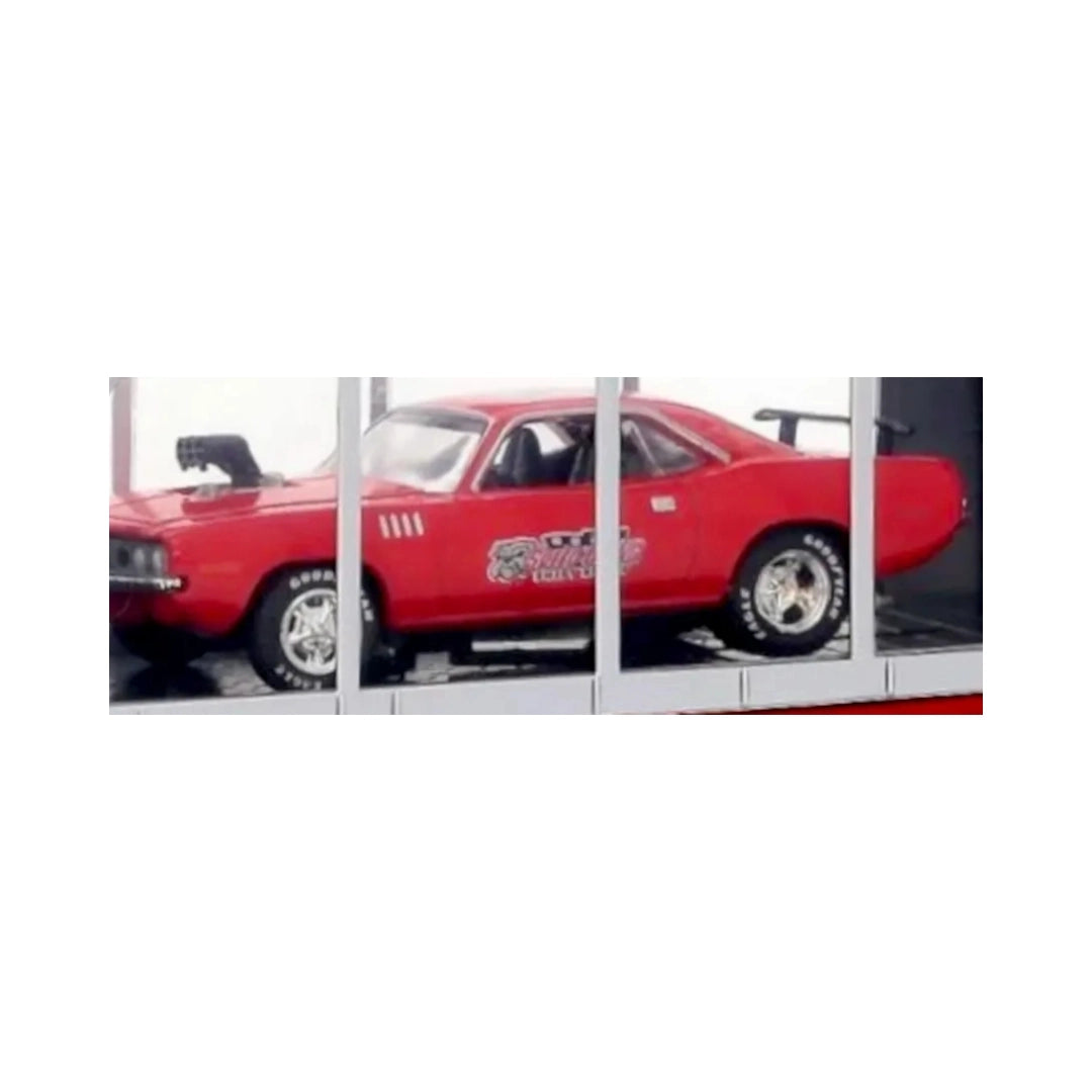 1971 Plymouth HEMI Cuda - Red (Chrome Rims, Speed Dawg Graphics)