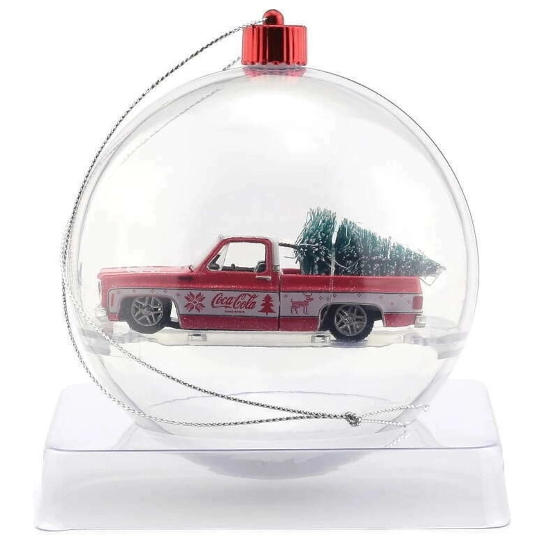 1973 Chevrolet Cheyenne 10 - Coca-Cola Christmas Tree Transport (Silver Chrome Details, Black Interior)